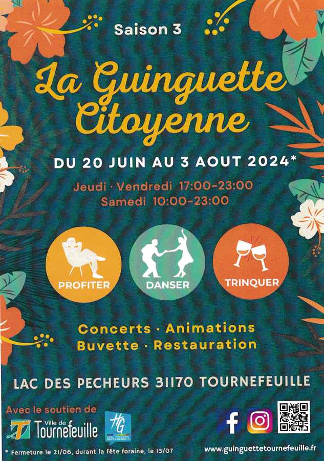 affiche guinguette citoyenne tournefeuille